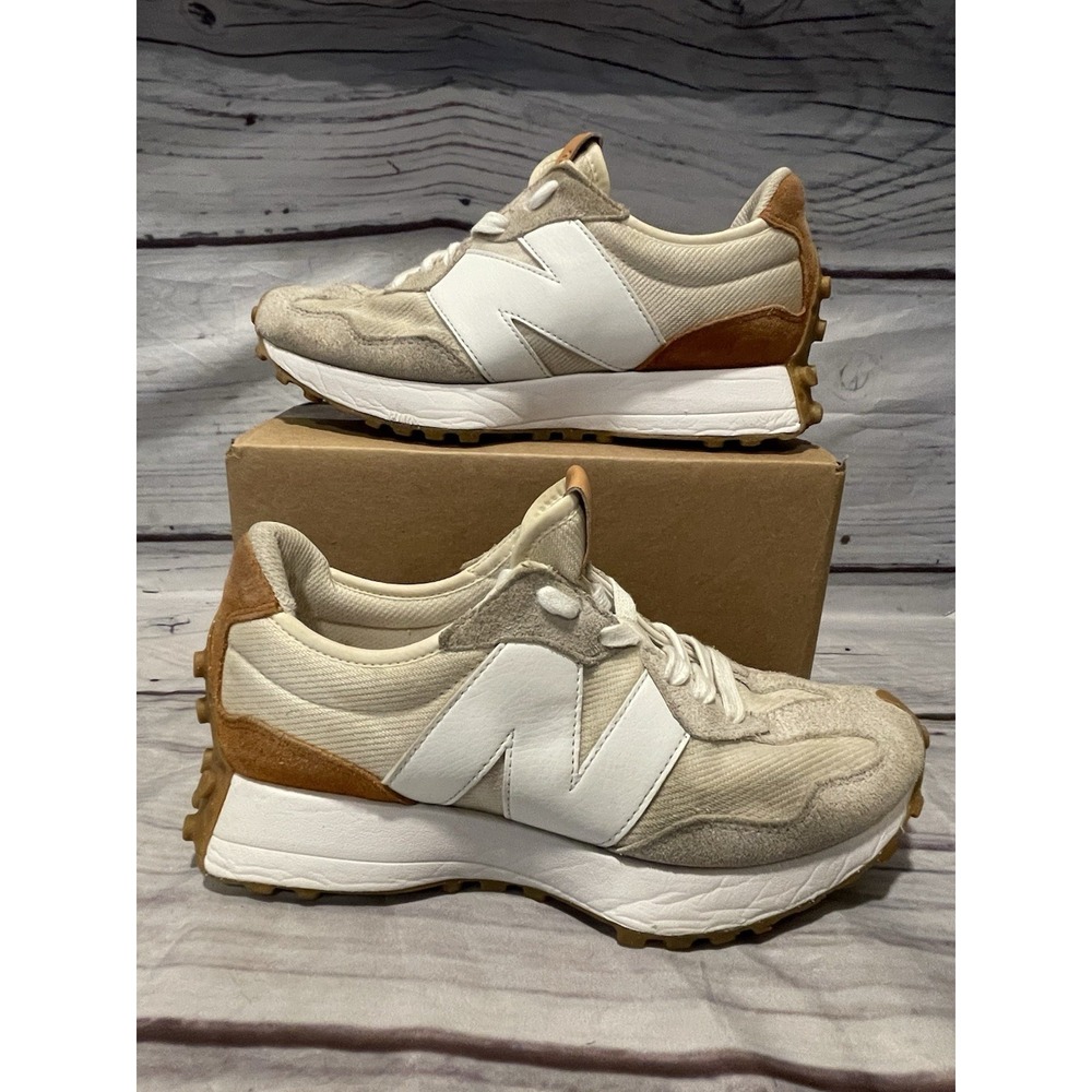 New Balance 327 Women's Size 8 Sea Salt/Rust Oxide Sneakers WS327RA